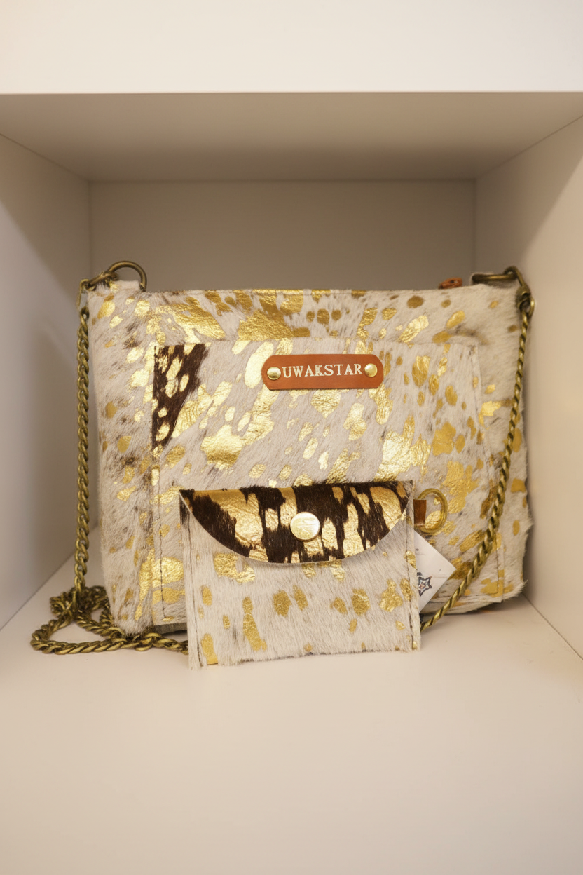 Acid-wash Crossbody - With Card Holder
