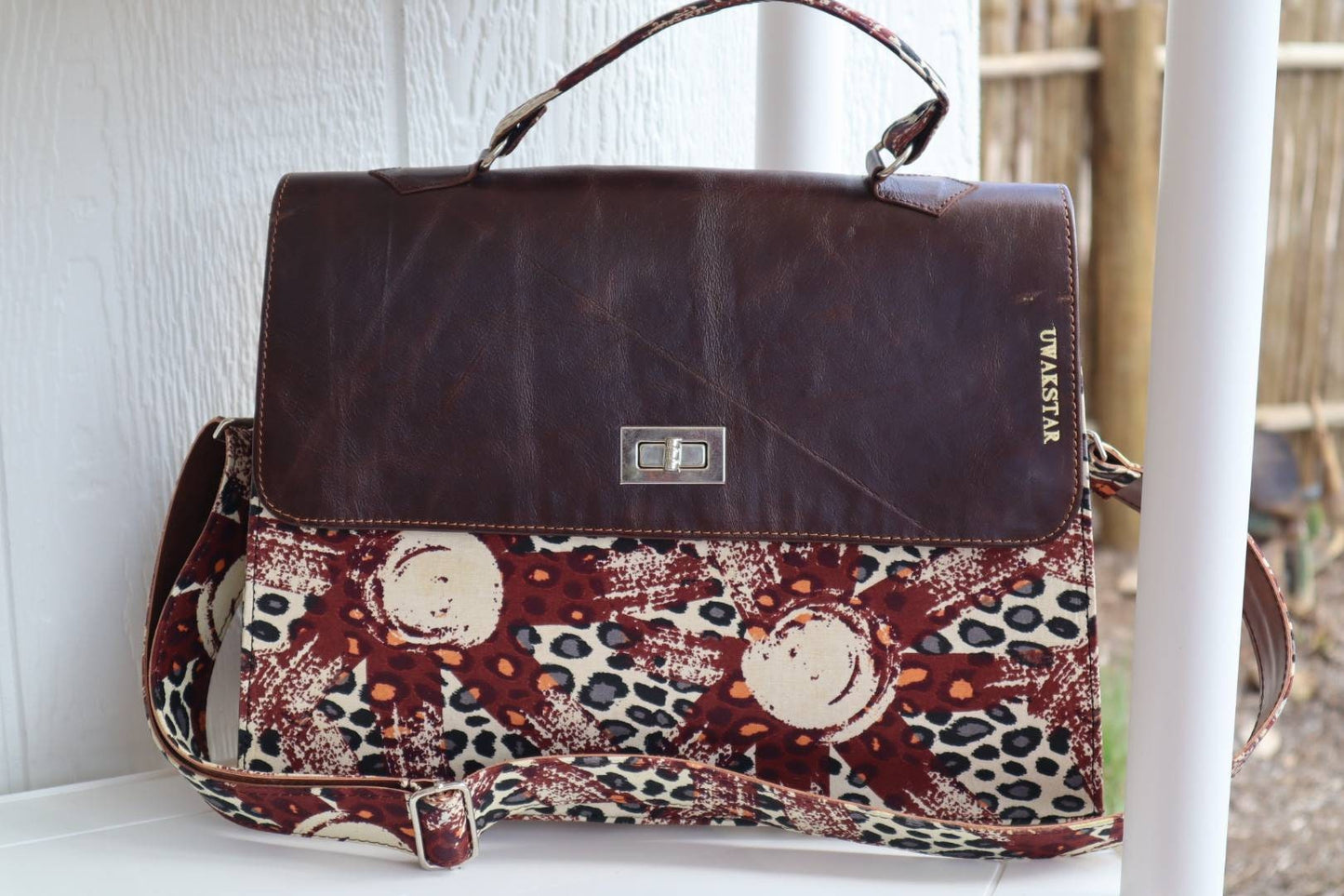 Woodin Fabric Briefcase Laptop Bag