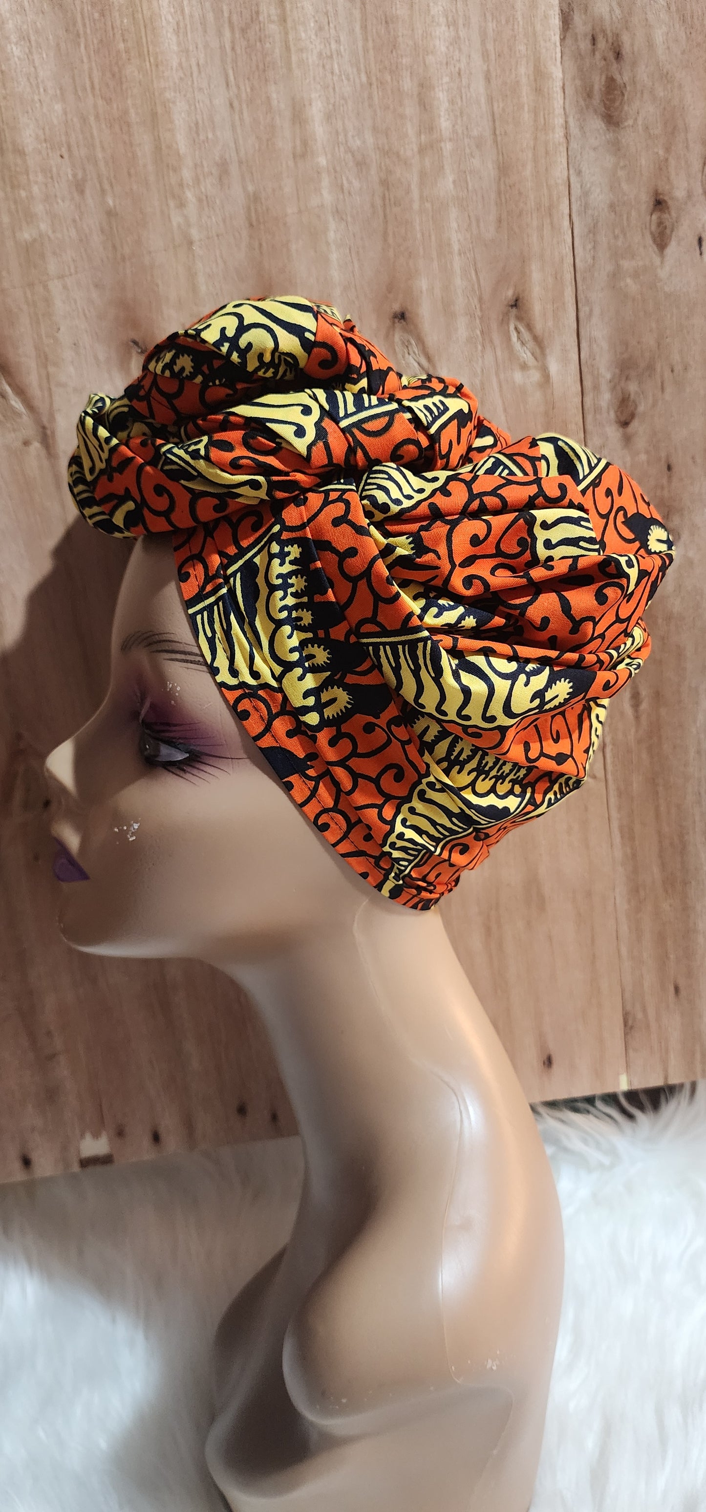 The Bantu Wrap – African Print Headwrap