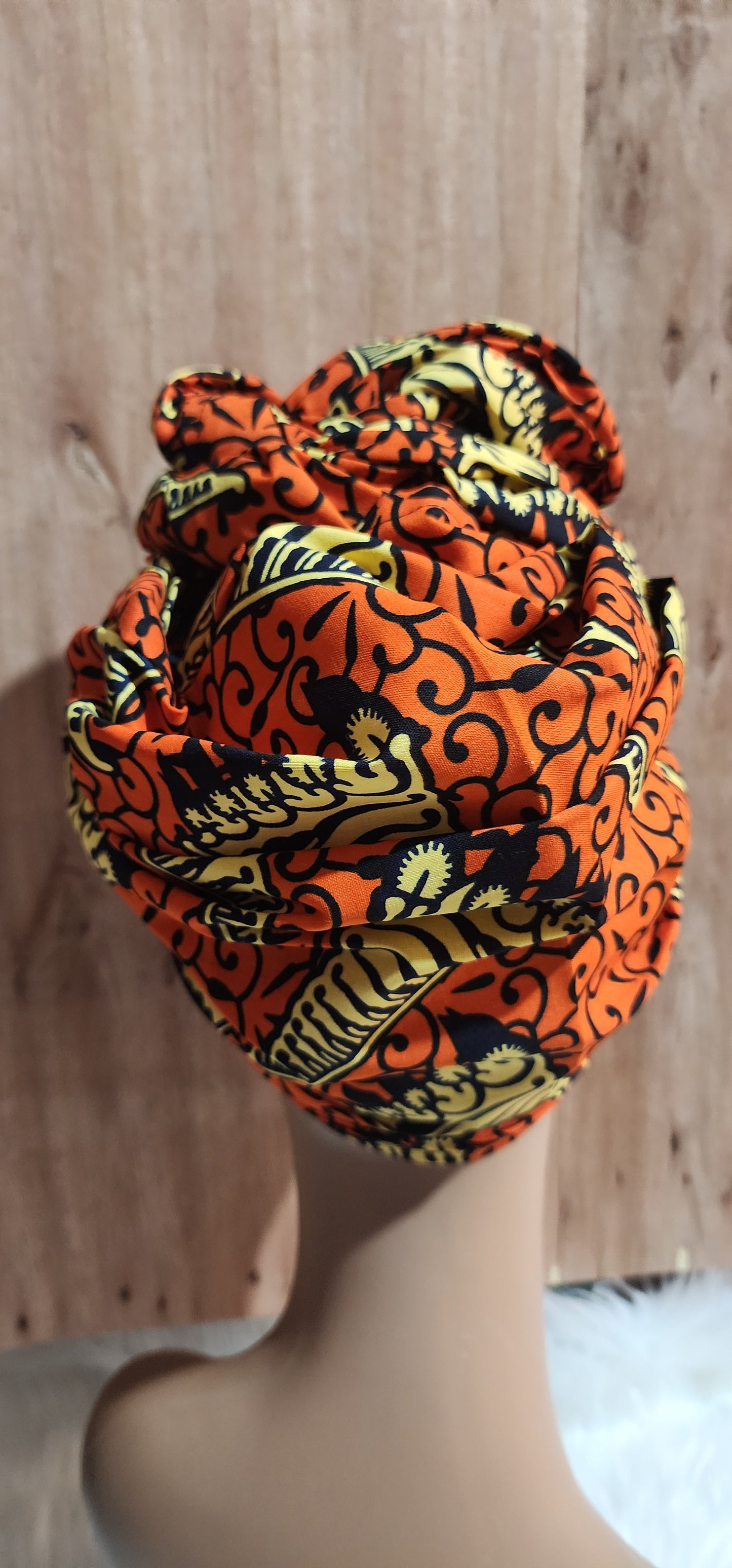The Bantu Wrap – African Print Headwrap