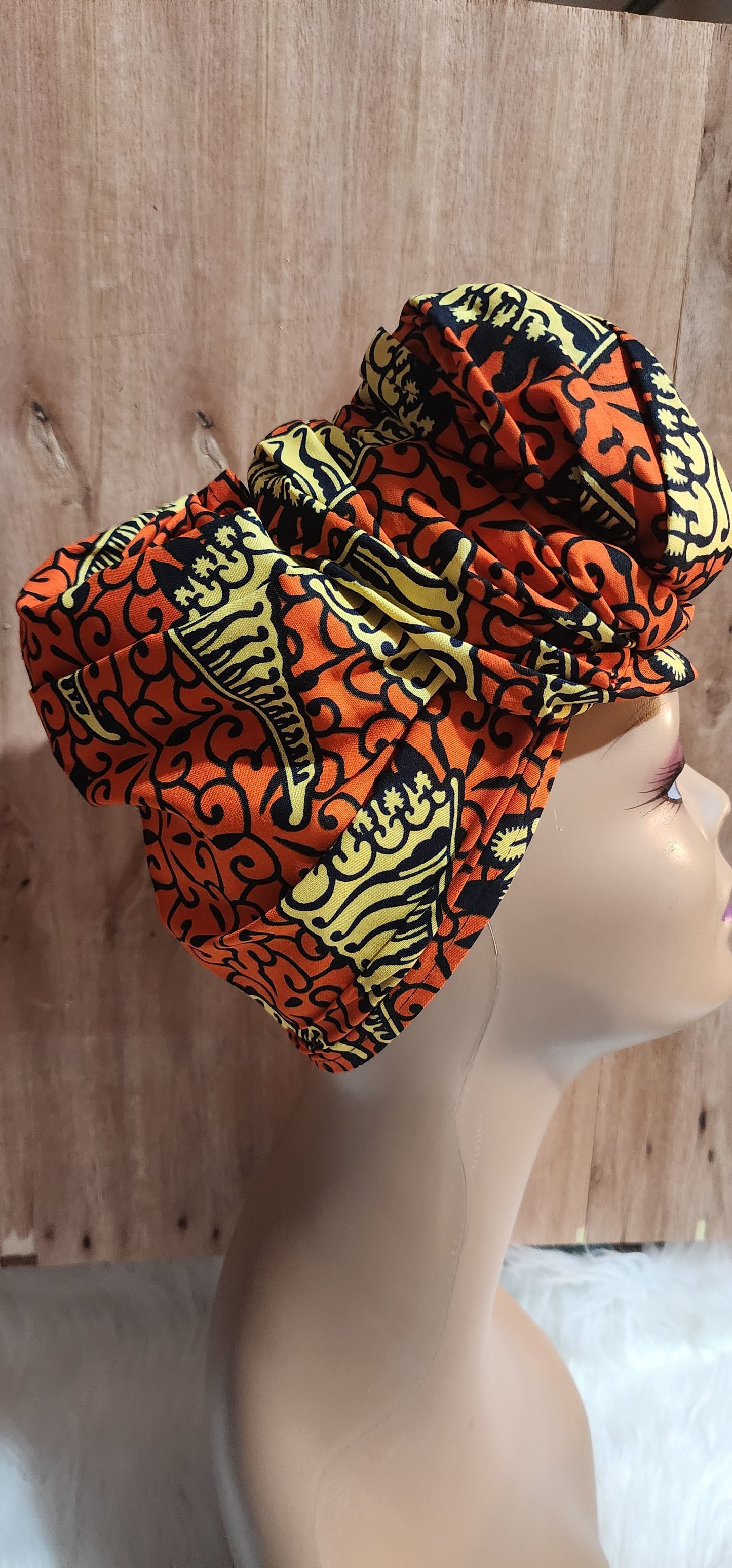 The Bantu Wrap – African Print Headwrap