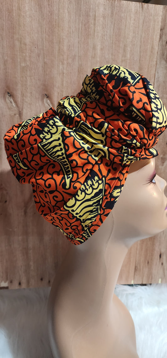 The Bantu Wrap – African Print Headwrap