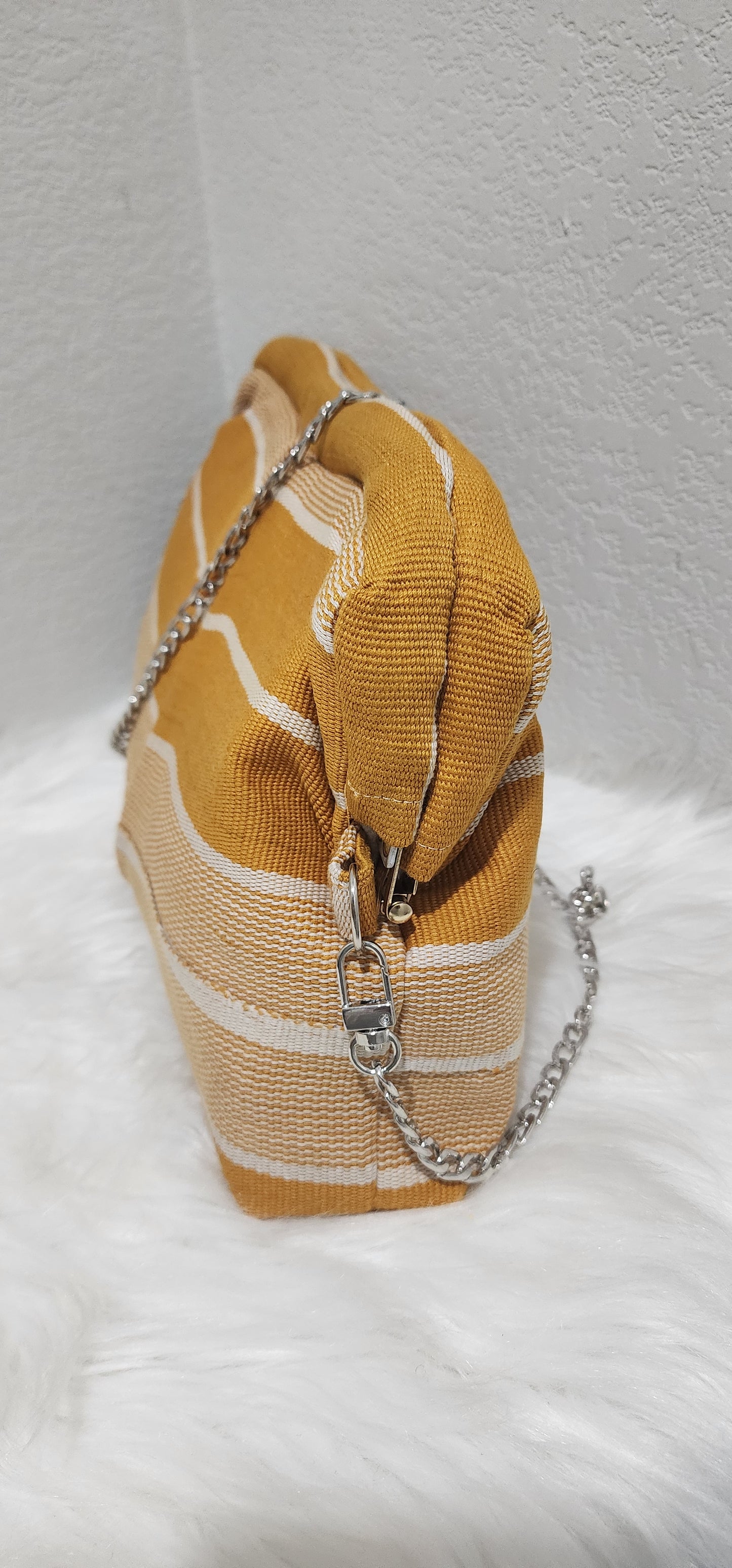Aso-Oke Pleated Clutch – Mother’s Day Limited Edition
