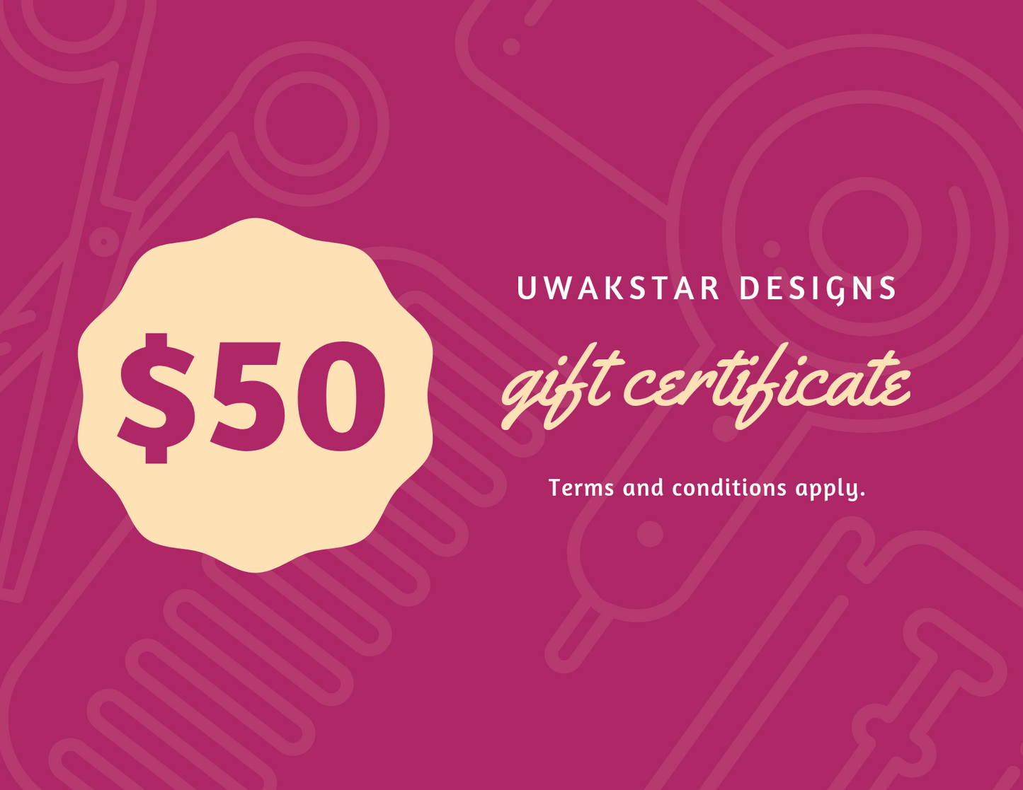 Uwakstar Designs eGift Card